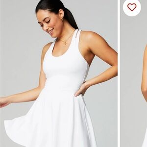 Fabletics White Athletic Dress